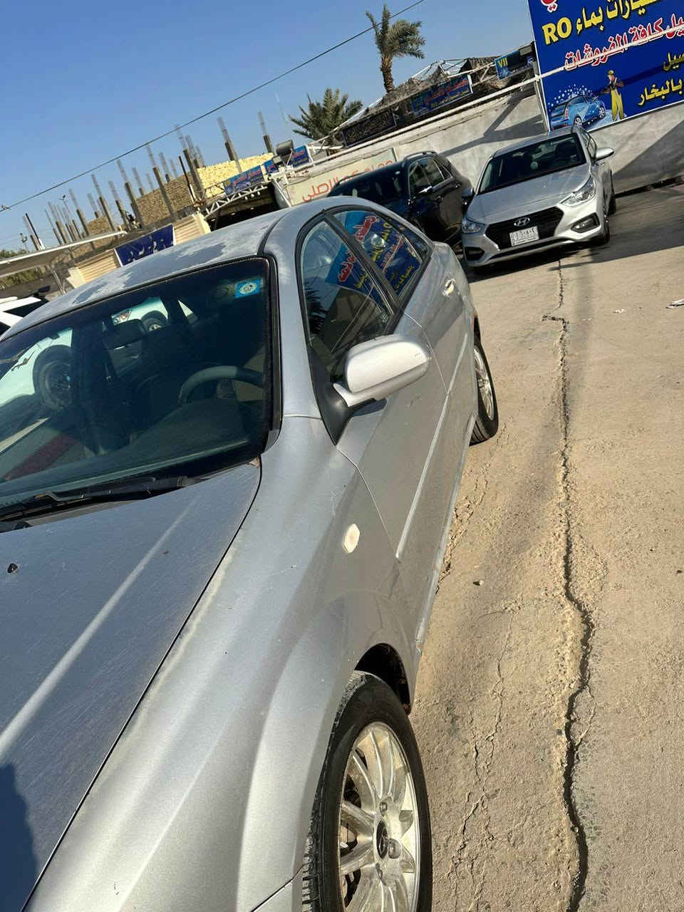 السلام عليكم 
دايو شكل اوبترا 
مكينه كير تبريد خير من الله 
موديل ٢٠٠٨ رقم قادسيه بسمي 
بيها جراد كم قطعه 
مكان السياره ديوانيه للستفسار خاص او ع الرقم 
*********** ديوانية, القادسية
