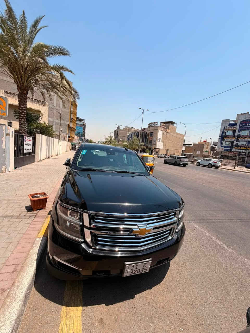 السلام عليكم تاهو للبيع مديل 2019  Premier ماشيه 95  السياره وكاله مكفوبه من كلشي عليه تغليف  *********** بغداد الوزيريه
