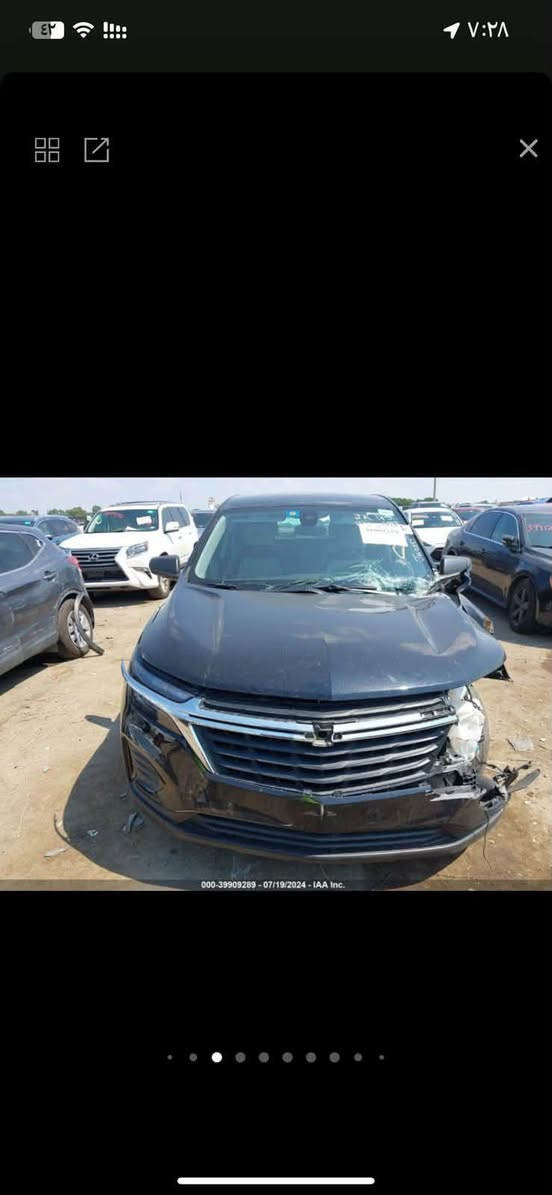 للباحثين عن الحداثة والراحة.. متوفرة الآن Chevrolet Equinox موديل 2023، سيارة جاهزة للاستخدام (مصلحة وكاملة) وما ينقصها غير بس تشدلها رقم!
✅ تفاصيل السيارة:
• الموديل: 2023 (وارد أمريكي).
• الحالة: حرة (غير مرقمة)، جاهزة للترقيم فوراً.
• تفاصيل الحادث: دعمها كما موظح بالصور (بجهة المدكر فقط)، وباقي السيارة بحالة الوكالة.
• الصور الحادث وصورها بعد التصليح مرفقة بالمنشور، ورقم الشاصي موجود بالصور للفحص والاطمئنان.
📞 للاستفسار والتواصل:
يرجى الاتصال بصاحب السيارة مباشرة:
***********
