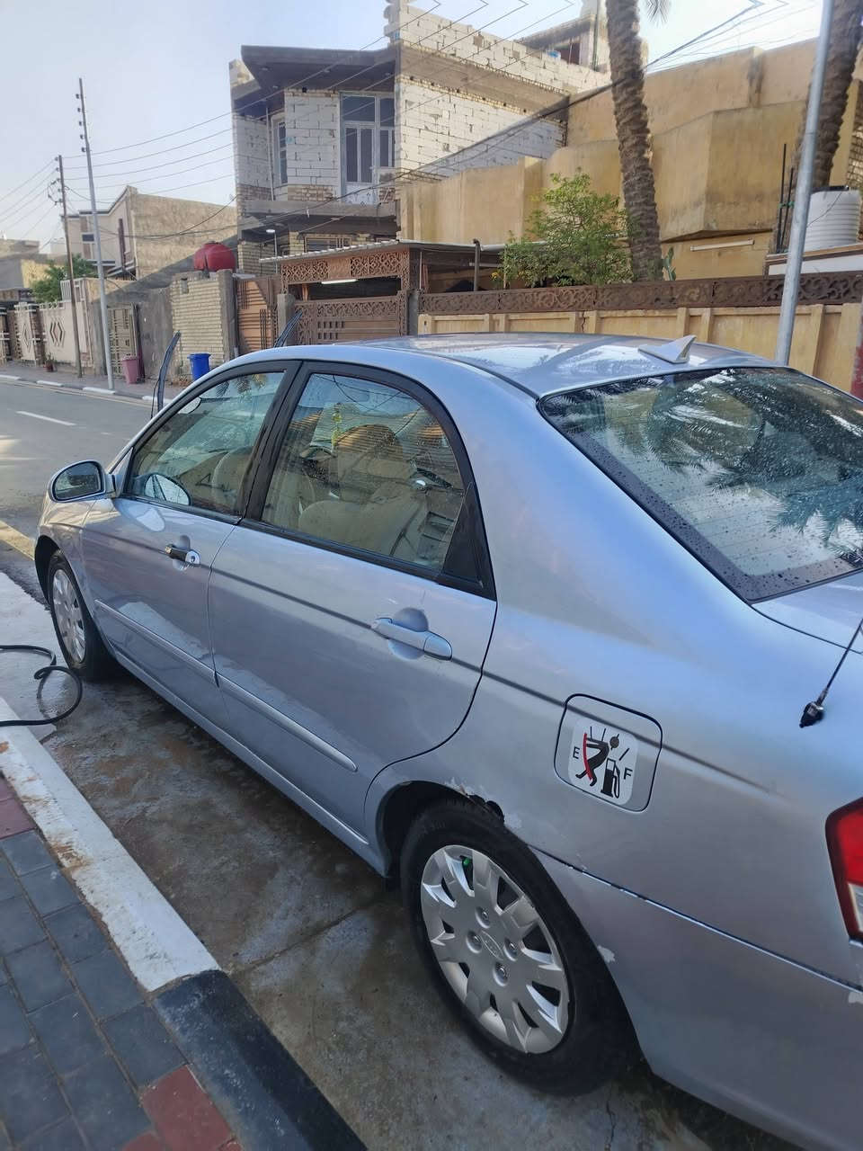 السلام عليكم
للبيع او مراوس النترى مقدس حصراً تكسي 
كيا سبتكرة مديل 2007 
محرك 2000
وارد امريكي حادث جاملغ ايسر امامي بدون دواخل
لون ازرق سمائي 
سنوية جديدة ماصاقطة
سيارة بسم ابن خالي تحويل ثاني يوم  
سيارة خير من الله كلشي ماناقصة غير بس تبريد 
سيارة مصبوغة عام للجمالية كهربائيات كلهة شغالة
سيارة رقم بغداد انگليزي الجديد مال جناي سيارة
كير ومحرك كفالة وحدادية مال حاوية جدد تخم تاير جديد 
 مكان السيارة كربلاء طويريج سعر السيارة 75 وبيهة مجال بصيط للاستفسار مراسلة واتساب او اتصال *********** سيد رعد

