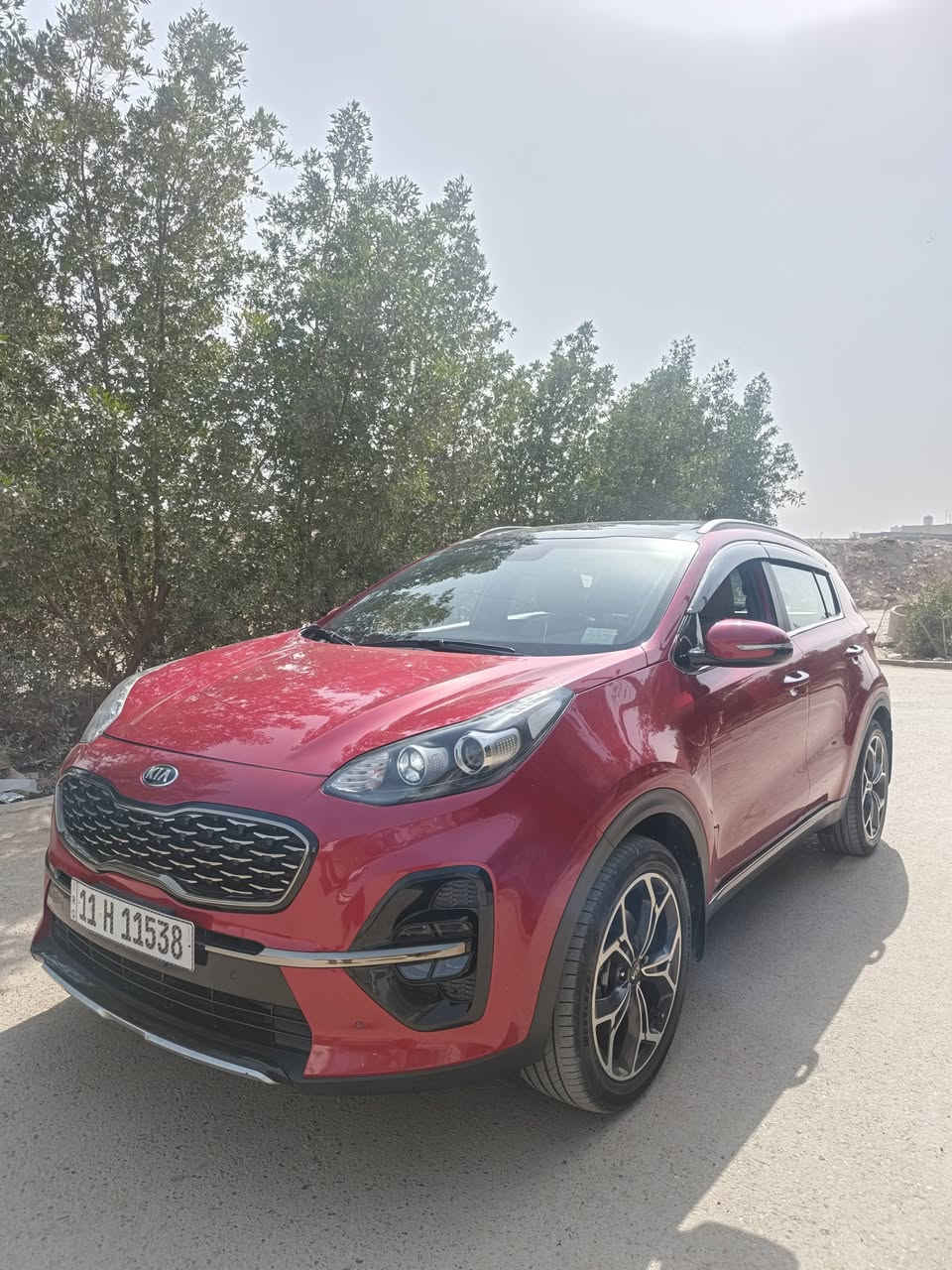 السلام عليكم.. للبيع فقط كيا سبورتج 2020 GT lien خليجية
مكينة 2000 دووش
فول مواصفات 1/1
ماشية 78 الف 
8 ايرباك
بصمة دخول 
بانوراما
تشغيل عن بعد 
جنطة كهرباء
كراسي كهرباء ٢
تحكمات ستيرن جهتين
شفتات ستيرن
شاشة جبيرة وكامرة دوارة
تبريد شاشة
مراية وسطية تعتيم
هاند بريك بصمة
اوتو هولد 
نظام نزول المنحدرات 
حساس امامي وخلفي
بك لايت لد
اشاير بالمري
ااسيارة حلوة ونظيفة جدا مكفولة من ضربة وصبغ وتبديل ومعجون 
بيهة تحكيل ورصعات بسيطة 
والسونار موضح بالصور 
السعر 215 
مكان السيارة بغداد الدورة 
***********
