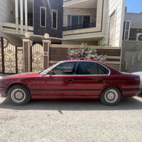 من رخصت الادمن المحترم 🌹 الحلال للبيع BMW حجم 525 مسكر اصل سنويه وبليت...