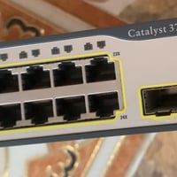 سيسكو 3750 • ٢٤ بورت PoE • ٢ SFP