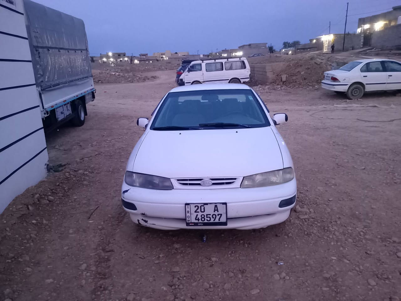 السلام عليكم للبيع كيه سيفية موديل 95 مصبوغة احزام. تبريد  كير محرك بدون صرف محرك مسكر  سنوية.رقم جديد بدون اخياس   كهربائيات كلها شغاله 
شرط التحويل   السعر 40
***********
