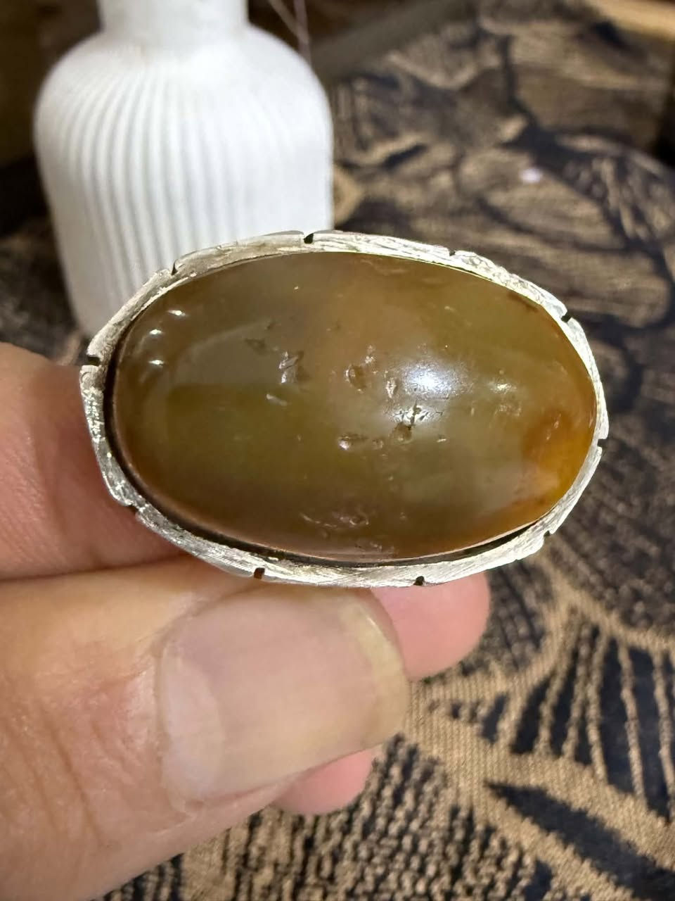 خاتم بقري بل عطف قديم《***********》سعر ٤٠٠
