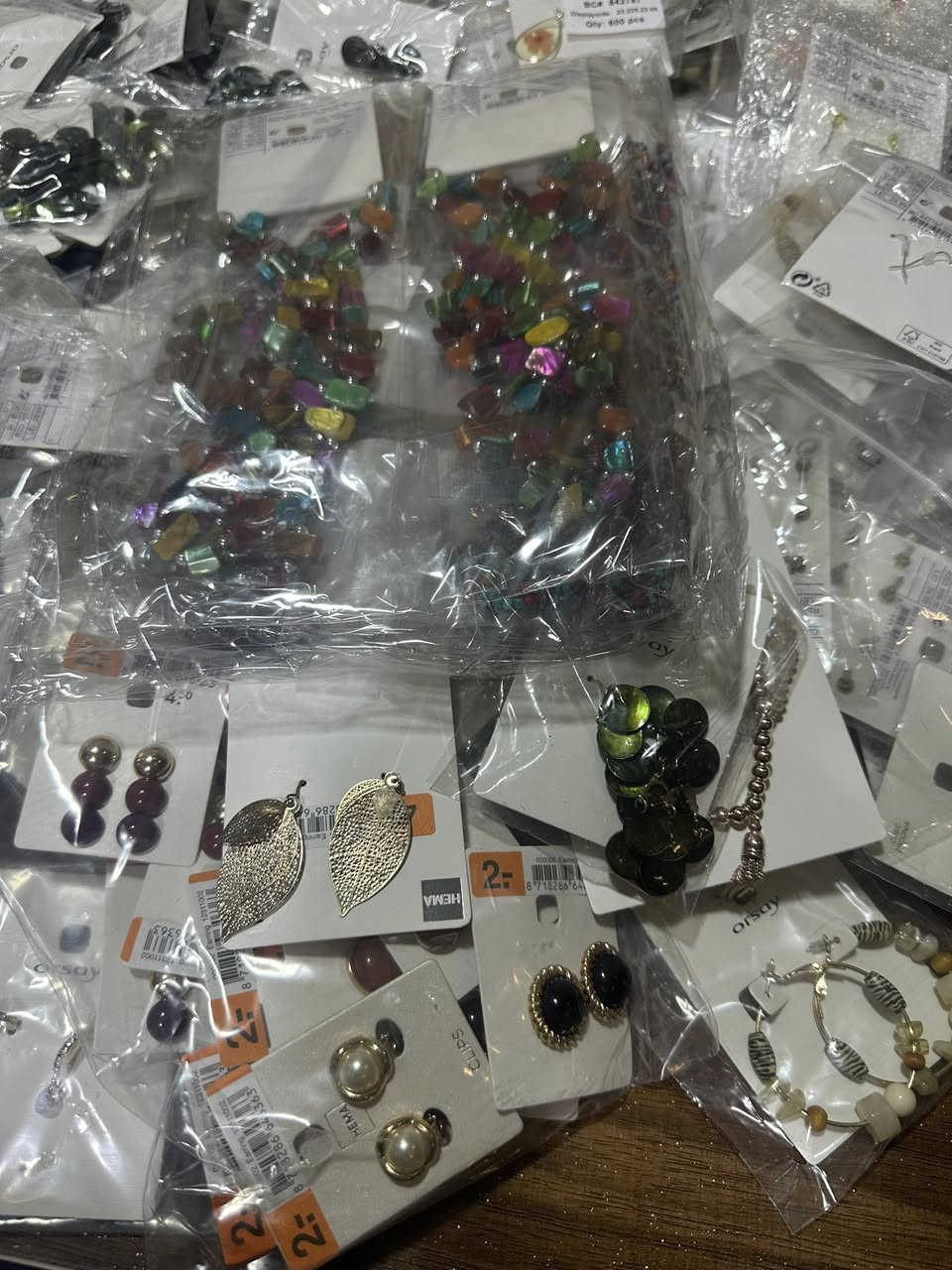 شروة 🔥 تصاااافي
اكسسورات بناتية اوروبية

كارتون 20 كيلو بي 1800 قطعه واكثر
سعر كارتون ♦️475 الف ويا توصيل للمحافظات♦️
قطعة توگف عليك بربع تقريبا

لتثبيت الطلب:: صور فديو اكثر على وتساب
اربيل :: ابو لاوند وتساب
***********
