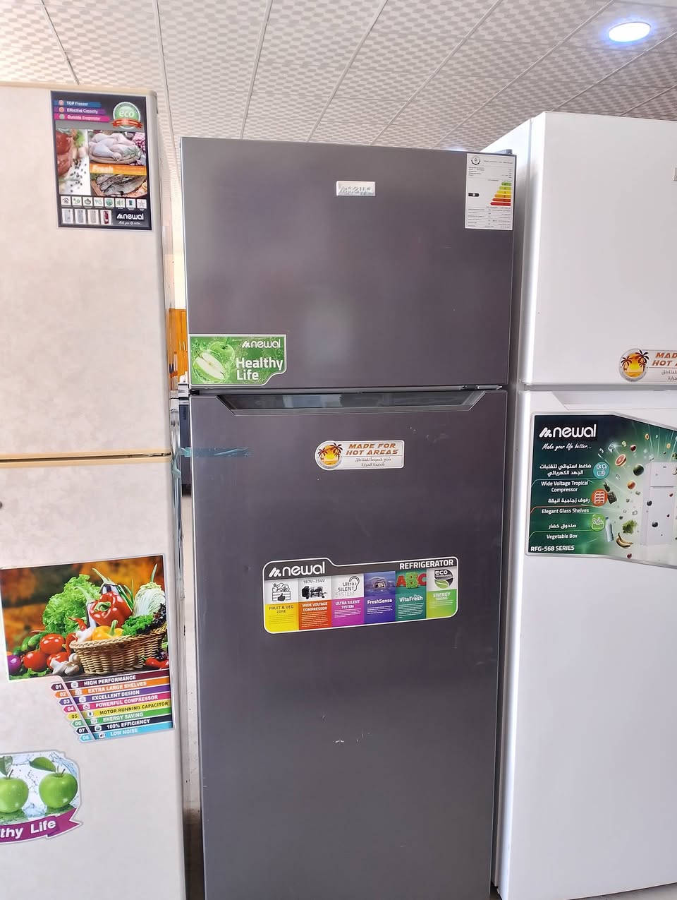 زبائننا الكرام 🌹🌹

✅ تم وصول وجبة جديدة من ثلاجات من شركة نوال التركية كافة الأحجام من 12 قدم إلى  22 قدم من ماركات عالمية  بسعر مناسب (( البيع اقصاد ونقد ))  وبالمواصفات التالية :

ومتوفر مجمدات جديد ومستعمل #وطباخات

متوفر كافة الماركات العالمية والأوروبية 
       
    المواصفات 

• حجم 22 قدم 
• ضوء داخلي
• مدخر للطاقة
• منخفض الضجيج
• تيرموستات قابل لتعديل الحرارة
• سلة خضراوات قابلة للإستخراج

⚠️ لا نتعامل مع المناشئ الرديئة اطلاقاً بل نتعامل مع الماركات العالمية وذات الجودة الممتازة . 

#عنواننا 

جنوب الموصل بلقرب من مفرق الشورة الشارع العام 

معرض الأمير للاثاث المنزلي 

#للطلب والاستفسار الاتصال على الارقام 
***********
‏***********
***********‬‏
#معرض_الامير ….. #خيارك_الافضل

السنا الوحيدين ولكننا الأفضل
