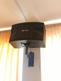 للبيع صوتيات 4سماعات مكسر 2مايك جاهز بلاتوث منضومة متحسسات هوز ريز  07...