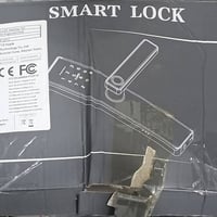 قفل باب كامل هوا وغراضه سمارت رقم سري + بطاقه فتح الباب الي يريده ب25 ...