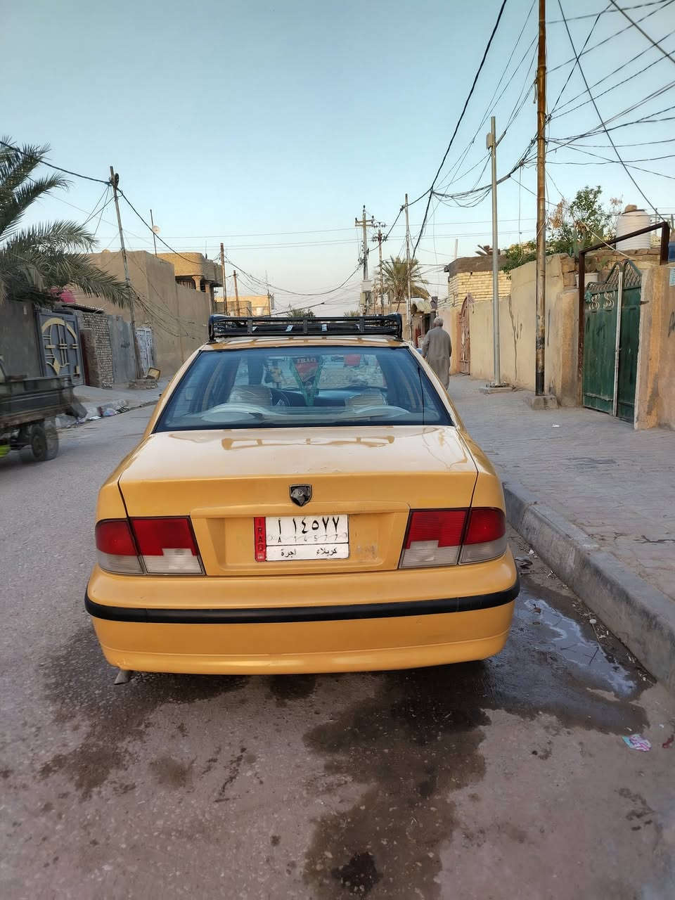 سلام عليكم سمند موديل ٢٠١١ مكينه وكير مكفولات حداديه جيده تخم تاير رقم كربلاء دوالي سنويه جديد ال ٣٠ هزه جديده مصفر هيه وغرامات مكان كربلاء ااتصل *********** السعر ٣٣
