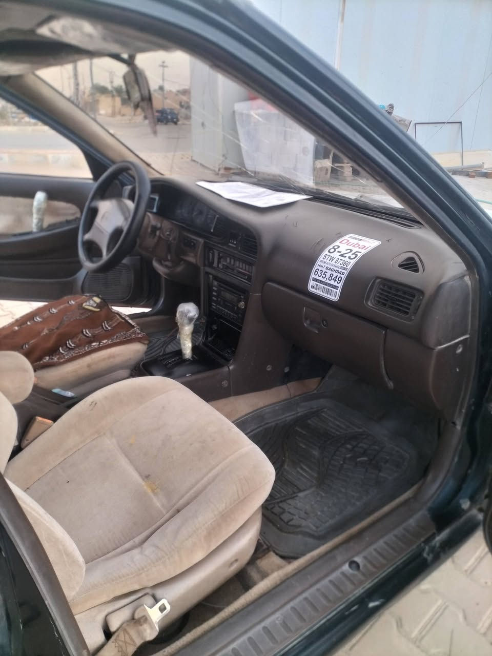 سلام عليكم نيسان مكزما محرك كامري كير ومحرك مال حاويه منظومه بريك جديده رقم اسود فحص موقت وراعيه موجود وا اوراقه كامله ومدفوع كمرك مكان الأنبار قضاء راوه يرهم بيع ومراوس ***********
