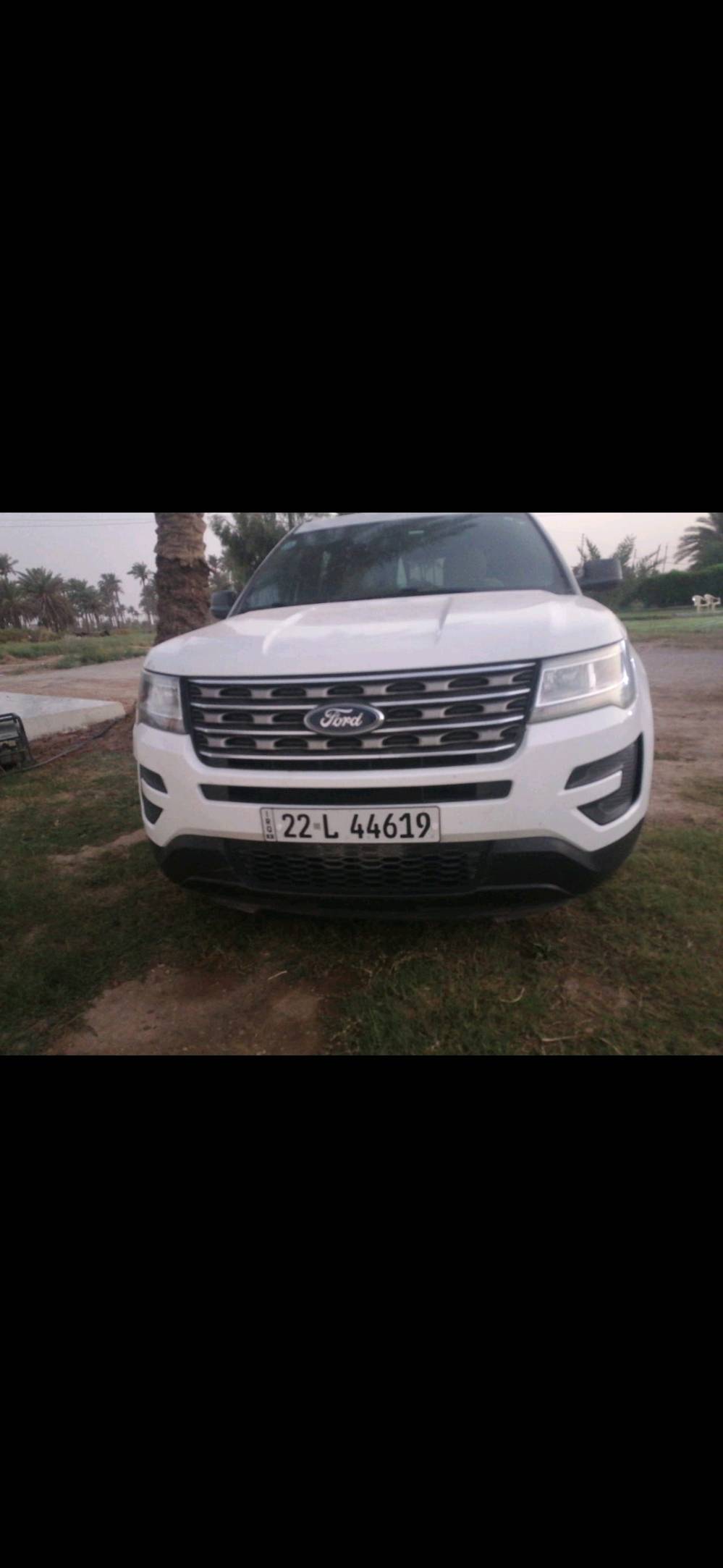 سلام عليكم 
فورد اكسبلور 2017xlt 
6 سلندر 3500 
كير محرك كفاله عامه 
السياره داخله كلين فقط بيها صبغ جاملغ بل عراق 
تبريد 3 قطع 
شفتات ستيرن 
مثبت سرعه 
كشنات كهرباء 
تدفئه كشنات 
تدفئه ستيرن 
السعر 178 رقم اربيل 
***********