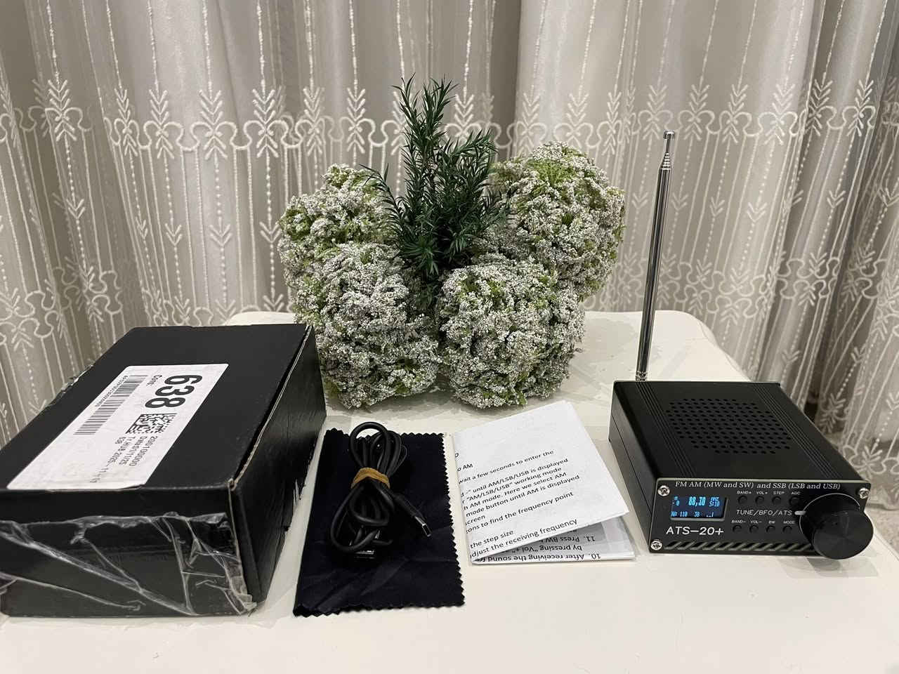 راديو ATS 20 +  بلص وليس العادي
نطاق  FM AM SW SSB
يحتوي على خاصية RDS
شحن تايب C

للطلب و الاستفسار على الخاص
متوفر توصيل


**إذا كنت صاحب هذا الإعلان وتريد حذفه لأي سبب، رجاءا أرسل رسالة إلى الدعم الفني**