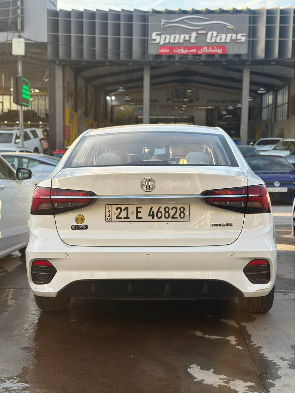 ئێم جی ٥ مۆدێل ٢٠٢٤ شکڵ تازە زەمانی شەریکە ٦ ساڵ مواسەفات کۆمفۆرد تەنها ١١ هەزار ڕۆشتوە بێ بۆیاخ و بێ سارد نرخی ١١٥ گەڵا لە سلێمانیم ژمارەی مۆبایل *********** السليمانية, العراق
