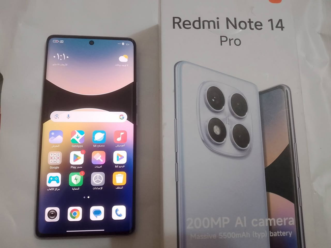 ريدمي 14 PRO للبيع مستعمل قليل اخو الجديد ملحقات كامله مكفول من الشخط  السعر 275 وبي مجال
ذاكره 512 /12

شاشه اموليد 120 هيرتز 

معالج 100 ULTARA

شحن سريع 45 واط


**إذا كنت صاحب هذا الإعلان وتريد حذفه لأي سبب، رجاءا أرسل رسالة إلى الدعم الفني**