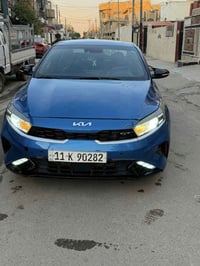 كيا فورتي مديل 23 ماشيه 25 الف  قطعتين صبغ حادث بسيط السونار مرفق ويه ...