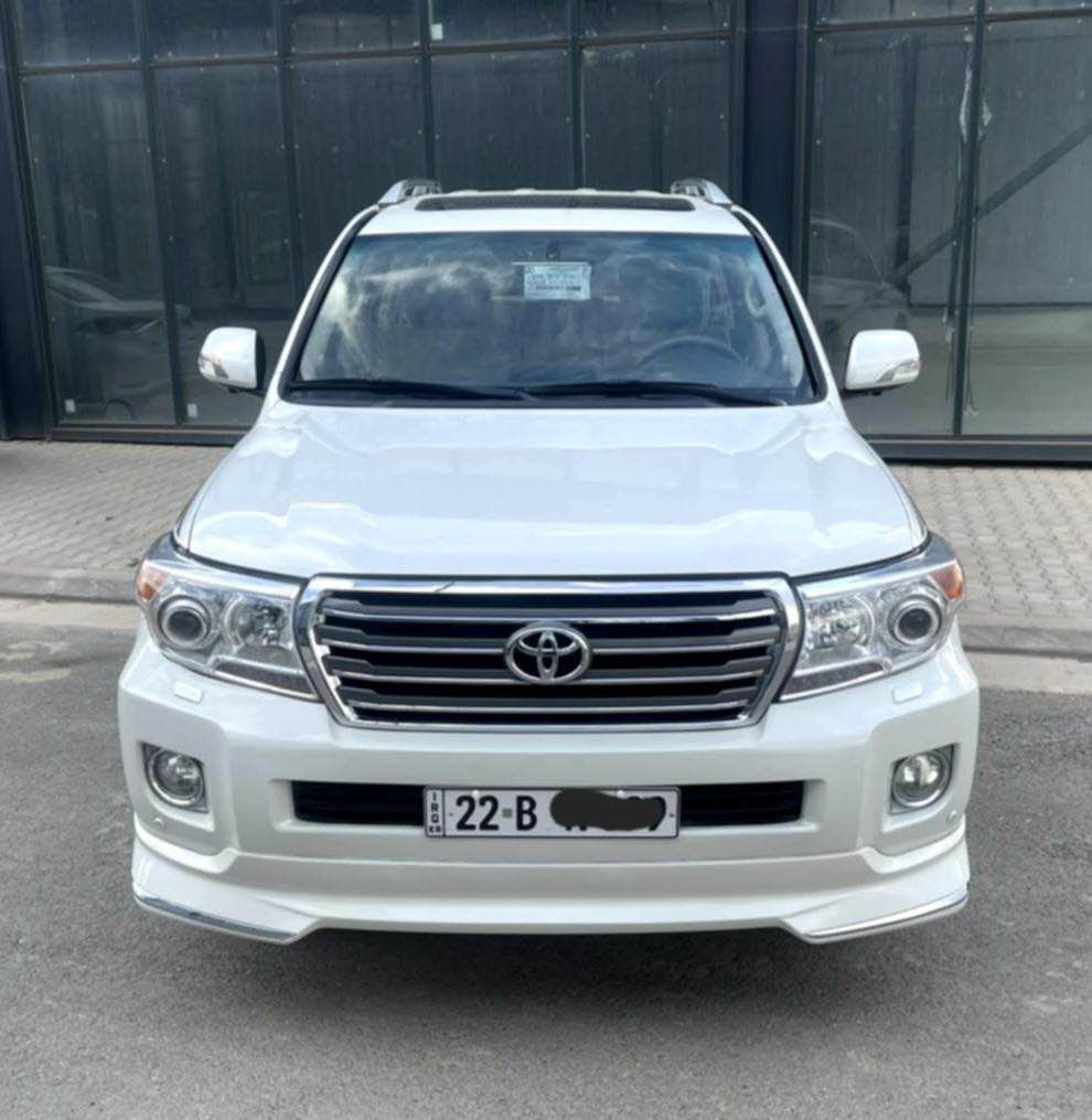 Toyota Land Cruiser model 2014
تويتا لاندكرۆزەر
موديل 2014 
مواسه فات 7.VXR  V8 5 فول فوله شەريكەى بريم
141 هەزار حەقيقى رۆشتوە نمونەلە تازەى و جوانى
بێ بۆياغ [ 2 ] پارچەى گۆڕاوەبە بيلاد
مەكينە و گيڕ و هەموو گيانى بەشەرت
سەنەوى رەقەم و ژينگە و ڕيگا و بانى تا 2029 تازەيە 4 تایەی نوێی لەژيرە
هەمووشتێكى بيلادى ماوه
ناونیشان سلێمانی
نرخی 355 وەرەقە و مامەڵە

عربي
تويوتا لاندكروز
موديل ۲۰۱٤
موصفاتVXR V8 5.7 فول فول مواصفات شركة بريم
ماشية فقط ۱٤۱ الف حقيقي
بدون صبغ فقط ۲ قطعة تبديل بلادية
محركة گير بشرط مامفتوح
رقم سنوية جديد سنوية ۲۰۲۹ منتهاء
اربع طايرات جديد
سيارة كل علی بلادي
موقع سليمانية
سعر ۳٥٥ ورقة بيا مجال. شمشمل, السليمانية


**إذا كنت صاحب هذا الإعلان وتريد حذفه لأي سبب، رجاءا أرسل رسالة إلى الدعم الفني**