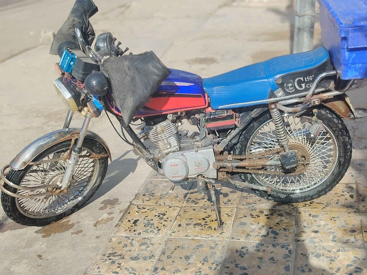 سلام عليكم دراجه تايكر موديل 2020 سعر 325 وبيه مجال بعقوبه شارع طابو رقم***********
