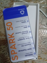 سبارك ٥٠ • ذاكرة ٢٥٦ • بطارية ٧٠٠٠