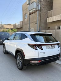 توكسان 2022 هايبرد حادثه بسيط وموضع بالصور بدون صبغ مبدل بيه دعاميه وب...