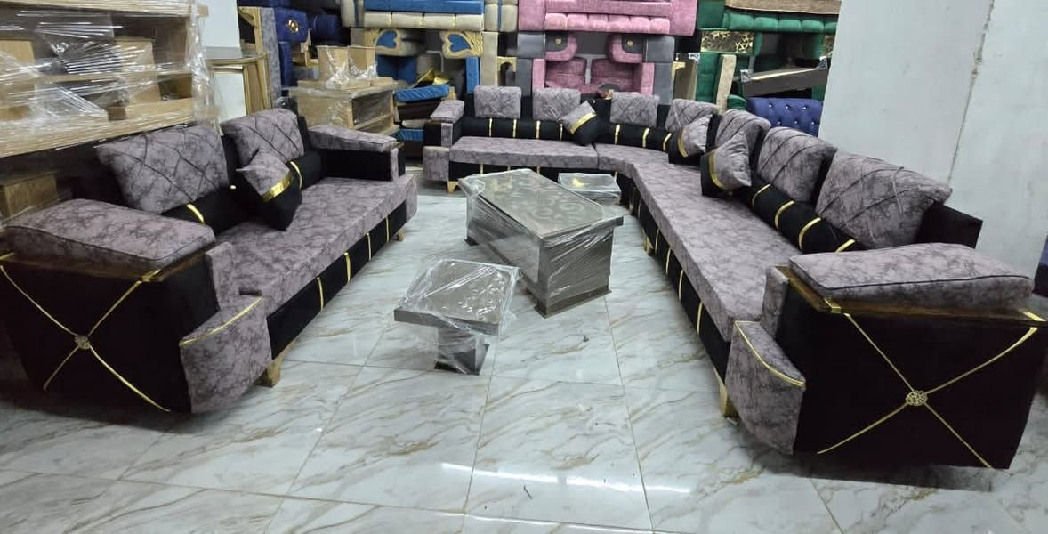 ⛔️رمضان بجمعنا نقي ايا طقم وخود 3طاولة هدددية مليونين ونص 
للتواصل مع مفروشات المحبة
 واتس #اتصال0996910640😍
📲لحق حالك واحجزز :
🛑الطقم المميز والاكثر طلب
😎#طقم #كنبايات9أشخاص
🔴#المواصفات: 
 ✅  خشب شوح
✅#سفنج ع 12سم. ممتاز اول
✅#قماش مرمرة مخمل
✅#صندوق 😍
✅#الطراحة متحركة مذودة بسحابات لسهولة الغسيل🌙
# قواعد لوكنز لون الدهبي


**إذا كنت صاحب هذا الإعلان وتريد حذفه لأي سبب، رجاءا أرسل رسالة إلى الدعم الفني**