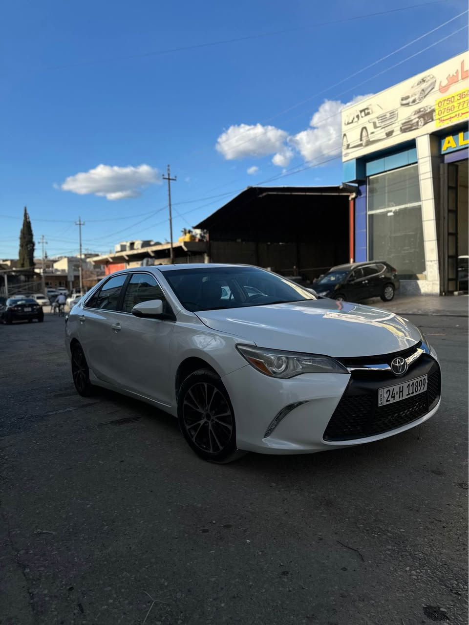 كامري 2016
كير و مكينه بشرتن 
رقم وسنوي جديد 
حيزام صبغ 
سعر 112 
*********** زاخو, دهوك
