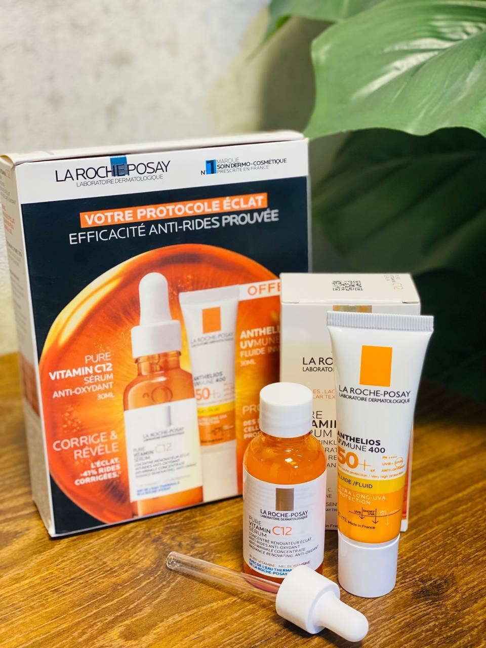 بكج من لاروش بوزيه الفرنسية 🇫🇷 😍🥰  رجع توفر من جديد 😍

 للبشرة الجافة الى العادية والحساسة 🧡🧡

1. سيروم فيتامين سي12 نقي،
 محلول طبي، يحتوي على فيتامين سي النقي ، وحمض الساليسيليك والنيوسينسين 🧡
سيروم فريد من نوعه مضاد لعلامات تقدم سن البشرة ومركّز بمكونات عالية من فيتامين سي النقي لفعالية عالية ، 🧡
تبدو البشرة أكثر نعومة ، نضارة و ترطيب . تقل التجاعيد والخطوط الدقيقة. 🧡

2. واقي شمس من لاروش مناسب للبشرة العادية والجافة والحساسة ..
يمنح ترطيب عالي للبشرة مع توحيد لون البشرة وحماية تدوم وتدووم
 الضارة.
 سائل خفيف القوام يشعرك بالراحة على الجلد، ويمتص بسرعة ولا يترك أي بقايا بيضاء..

#VIRALREELS
#TRENDINGREELS
#EXPLOREPAGE
#CONTENTSTRATEGY


**إذا كنت صاحب هذا الإعلان وتريد حذفه لأي سبب، رجاءا أرسل رسالة إلى الدعم الفني**