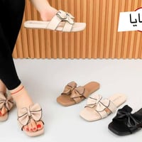 سليبر نسائي فلات • مقاسات ٣٦-٤١ • توصيل مجاني