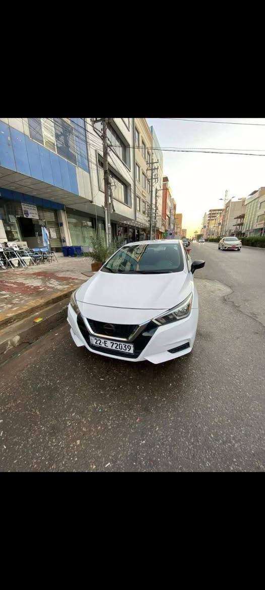 السلام عليكم سياره نيسان فيرسا موديل 2021 رقم اربيل الجديد الدولي بأسمنه تحويل ثاني يوم سياره نظيفه عدا المذكور في السونار البيع المحرك والكير بشرط تايرات جديد صدر نظيف كهربائيات جاهزه سياره استعمال قليل البيع بل النقد والقسط على من يريد تفاصيل اكثر يتصل على الارقام التاليه /***********/***********
