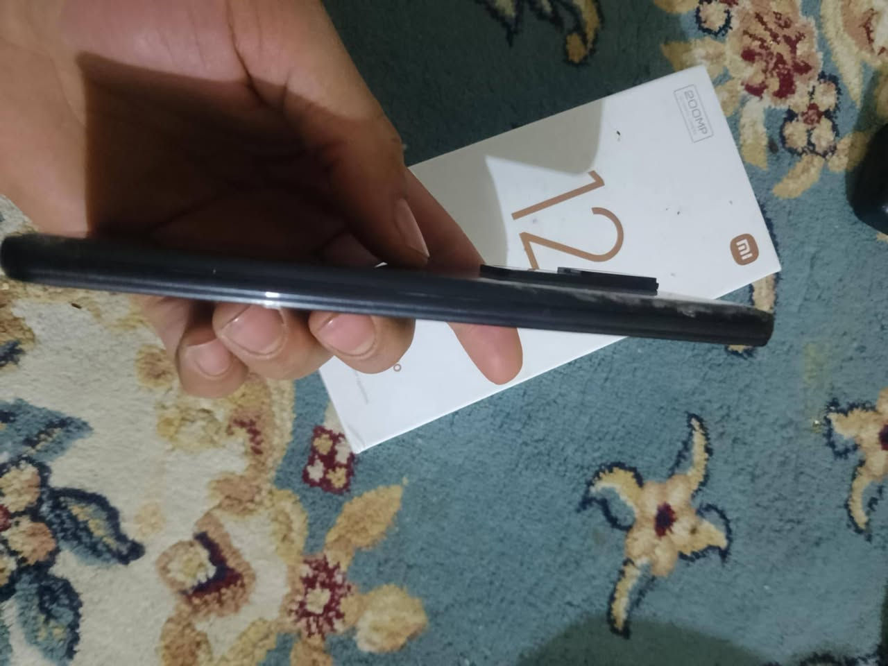 سلام عليكم جهاز شاومي تي12بروه ذاكرته 256جهاز رام 12 بل بوبجي 90فريم بطاريته 500 مكفول من كلشي ماعده الكسر بل ظهر واشوي بل شاشه ماثرات جهاز كامل ملحقات سعره 140 بيه مجال  قليل لشراي ***********
