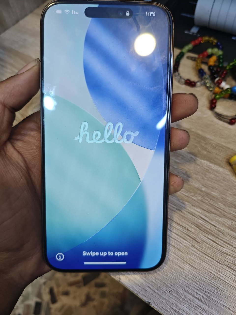 ايفون 16 برو ماكس ذاكره 512 الجهاز مكفول كفاله عامه بطاريه 98 بعده بضمان السعر مليون و 300 قفل عنواني مدينه الصدر ***********
