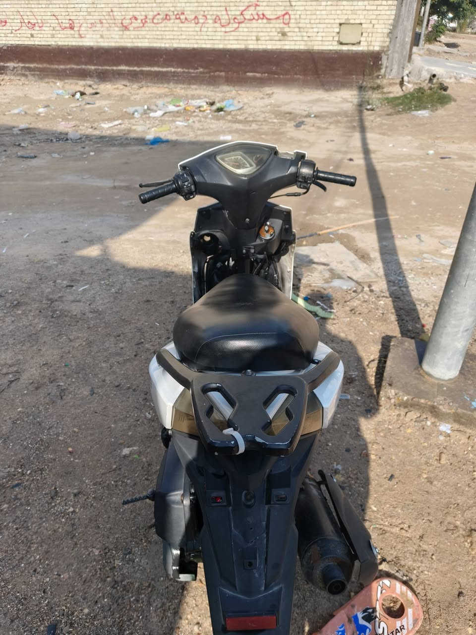 دراجة للبيع كابريته جديده شلعه تشك الكاع حي النداء السعر 175 وبيه مجال ‏‏‪***********‬‏
