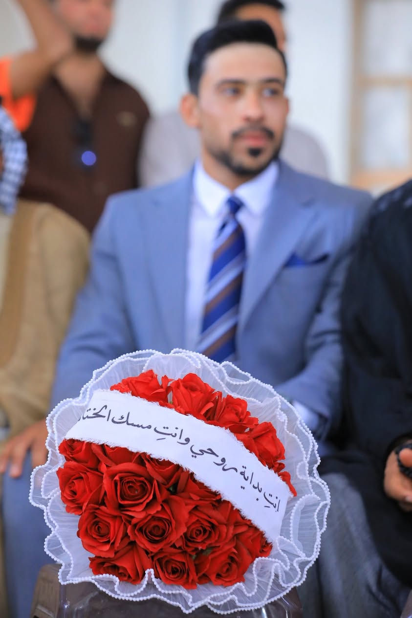 💫 تهنئة #خطوبة  💫    😍💍

بسم الله الرحمن الرحيم

(وَمِنْ آَيَاتِهِ أَنْ خَلَقَ لَكُمْ مِنْ أَنْفُسِكُمْ أَزْوَاجًا لِتَسْكُنُوا إِلَيْهَا وَجَعَلَ بَيْنَكُمْ مَوَدَّةً وَرَحْمَةً إِنَّ فِي ذَلِكَ لَآَيَاتٍ لِقَوْمٍ يَتَفَكَّرُونَ )
صدق الله العلي العظيم 

نبارك إلى الحبيب ( سجاد عبد الحسين  ) 💞
بمناسبة الخطوبة سائلين المولى عز وجل
أن يبارك له
ألف الف مبروك 💝❤️

لتصوير كافة المناسبات #المصور_كرار_شاكر
مع توفر طائرات الدرون الجوية عاليه الدقة ✈️✈️ 
ماعليك سوى الاتصال عل الرقم ***********  ☎️
أو مراسلتنا على الحساب

https://t.me/krarbkwvj100
