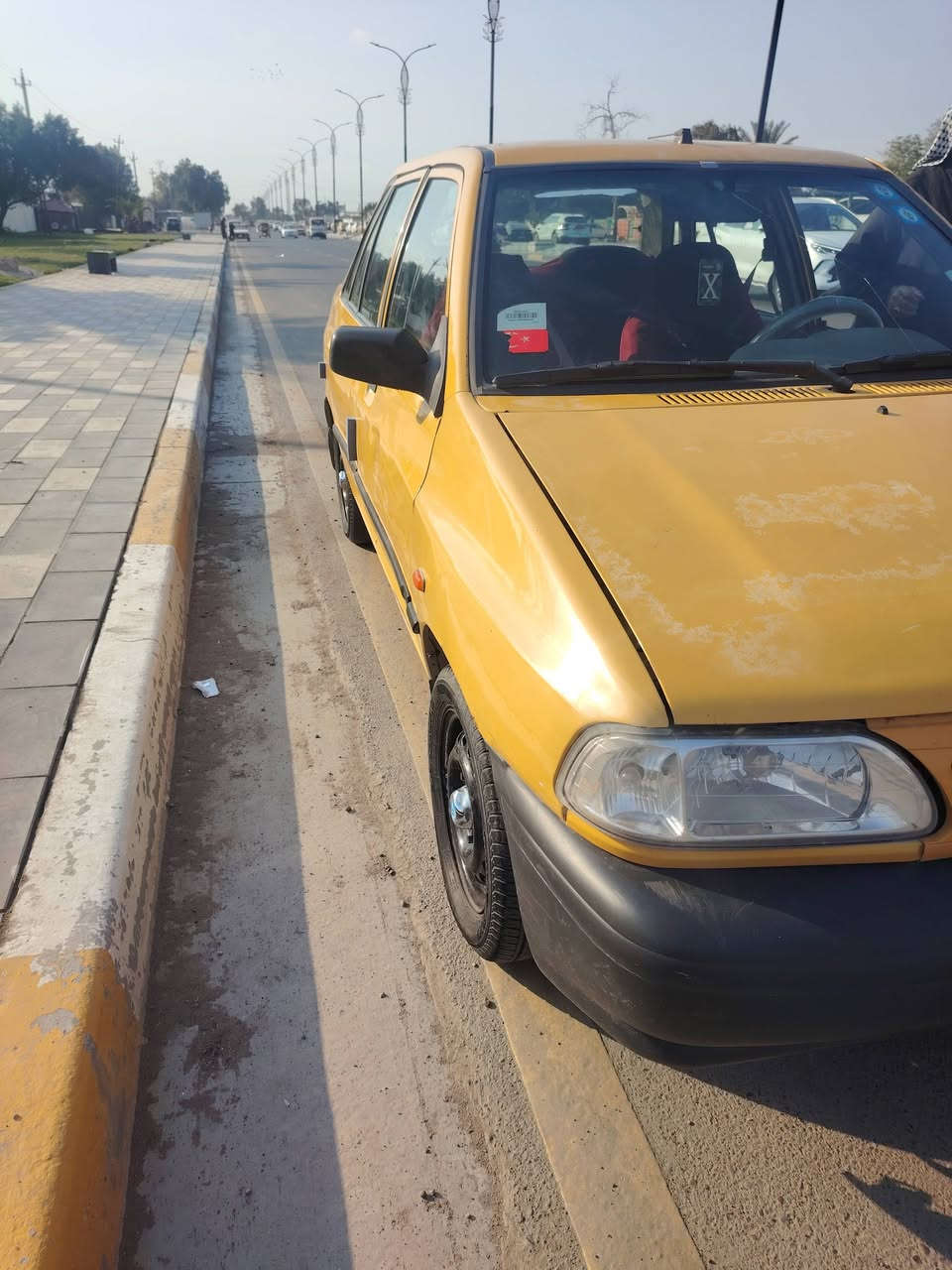 السلام عليكم سايبه موديل 2012 سياره مصفره هيئه وغرمات سنويه سياره نضيفه مال بيت مكاني بغداد حي نصر ***********
