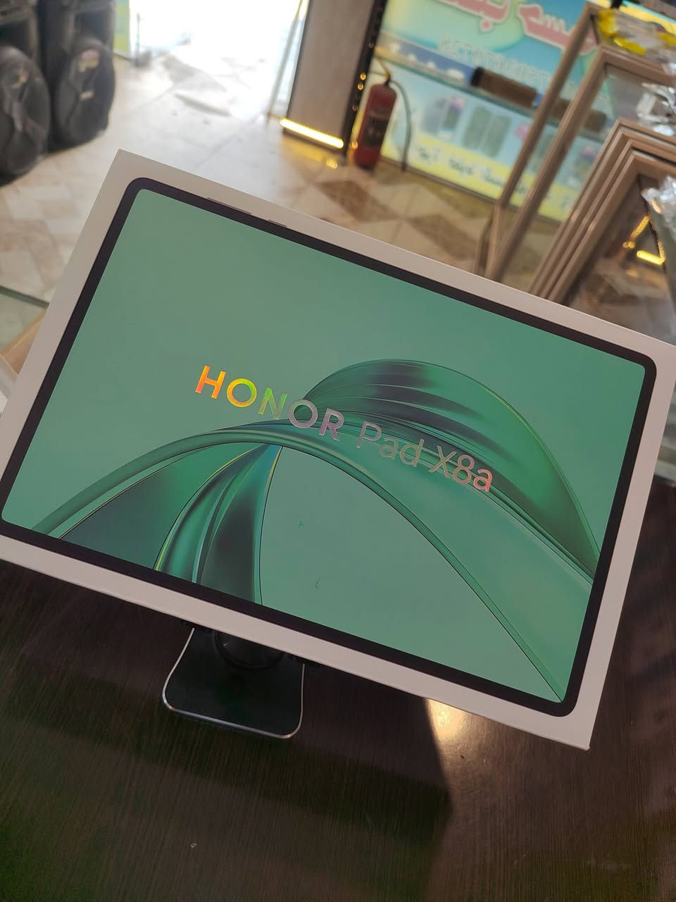 السلام عليكم ايباد تاب هونر X8a  ذاكره 128 رام 4 +4 التاب مستعمل يوم واحد بس كامل ملحقات بعده مامستعمله السعر 165 الف مكاني جانب الأيمن حي 17 تموز ***********
***********
