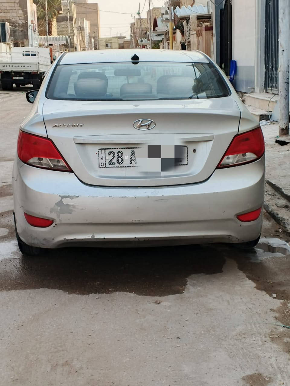 السلام عليكم عندي سياره للبيع النوع اكسنت مديل 2016 امريكي محرك وكير تبريد تمام رقم نجف بيه صبغ اقل الحزام بيع او مراوس السعر 80رقم الهاتف *********** مكان السياره النجف النجف, العراق
