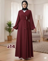 فستان باربي • صدر أستراس • فري سايز 50-80