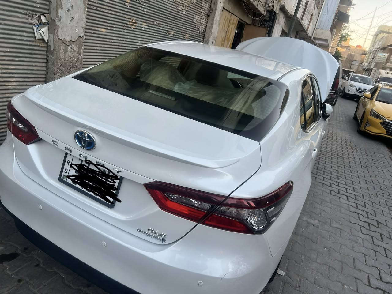 كامري 2024 هايبرد Gle فول مواصفات  سلايد  وبصمة تشغيل وبصمة ابواب وبردة خلفيه
مكان بغداد*********** 

ماشيه 59 الف  تعديل بارد رصعتين صغار جاملغ امامي
