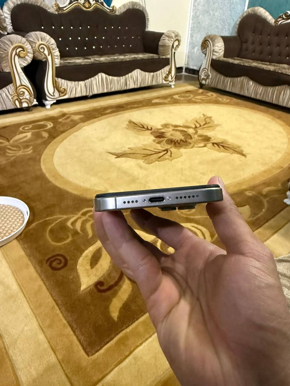 السلام عليكم ايفون 15برو ماكس 

ذ256

87🔋

مبدل شاشه نوعيه كلش ممتازه ✅

باخر تحديث توقف واي فاي 🛜 بلوتوث  

السعر 690 وبي مجال بسيط استفسار ***********
