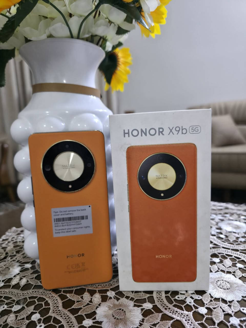 ابلهم صلي على محمد وال محمد
HONOR X9b
ذاكره 256
عشوائيه 8
جهاز كفاله من كلشي 
كامل ملحقاته الأصليه 
السعر 225
العنوان بغداد حي الجهاد 
***********
