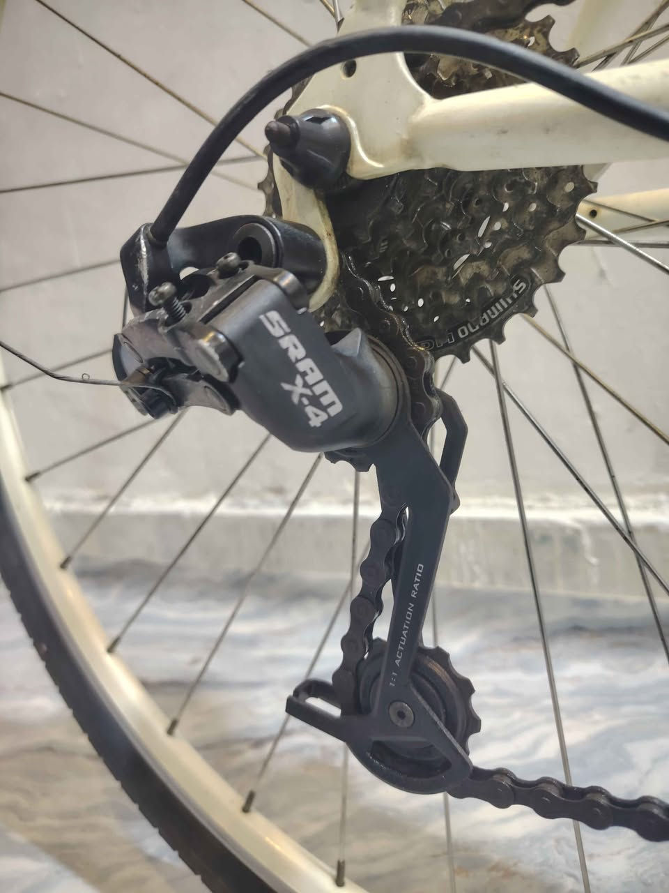 بايسكل رود حجم 26 عكرب ماركة اسرام بدالات شيمانو 7تبديلات بريكات امامي خلفي شيمانو البايسكل  بالة اوربي المكان البصرة  الزبير الاستفسار *********** الزبير, البصرة
