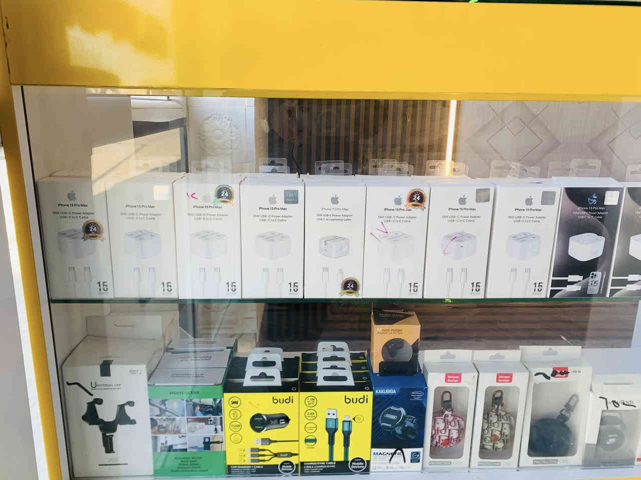 عرض ناري لرأس السنة
يُعلن مكتب عين العرب عن تخفضيات للاكسسوارات التالية…

١-كفر اصلي ٣٠٠٠

٢-سماعة كيبل اصلي ٣٠٠٠

٣-كيبل اصلي ٣٠٠٠

٤-كفر ايفون اصلي ٤٠٠٠

٥-عدسات ايفون ٢٥٠٠

٦-ستاند سيارة ٥٠٠٠

٧-فريز موبايل ٥٠٠٠

٨-كفر دفتري ٤٠٠٠

٩-لاصق شاشة(لزگة) ٣٠٠٠

١٠-شاحن رواتر(UPS) ٢٥٠٠٠

١١-سماعة بوبجيmp3 ١٠٠٠٠

١٢-سماعة ايربود ايفون اصلية ١٠٠٠٠

١٣-شاحنة ايفون ١٥ و ١٣ اصلية شرط الفحص ١٢٠٠٠

١٤-ساعة ايفون watch ١٠٠٠٠

١٥-شفت بوبجي ٨٠٠٠

١٦-سير ساعات ذكية ٢٠٠٠

📍الموقع / ناحية بروانة- حي الشرطة مكتب عين العرب بالقرب من مول فراس ويوجد خدمة توصيل 

للاستفسار ***********
