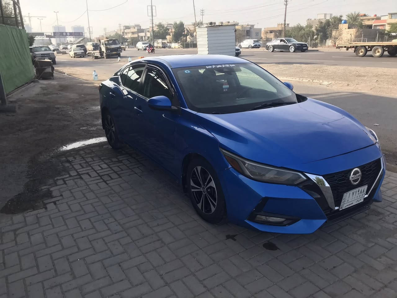 سلام عليكم للبيع نيسان سنترا معوقون موديل 22ماشيه77الف حادثه جاملغ وبنيد سعره 97وبيه مجال مكاني بغداد شهداء سيديه رقم سيارة كربلاء هاذا رقمي ***********
