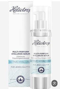 هيليوتروب • حمض الهيالورونيك • ترطيب مكثف