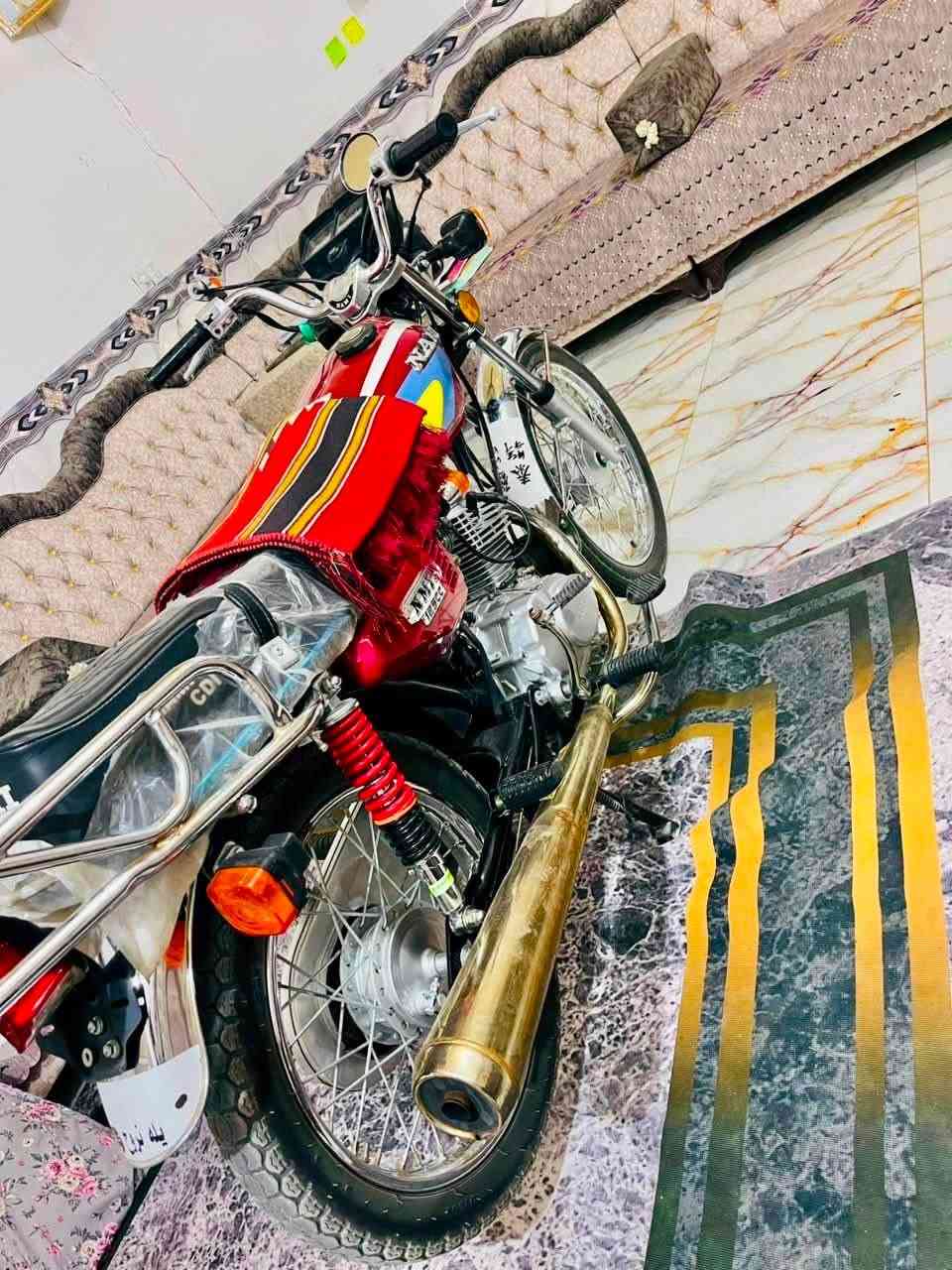 سلام عليكم نامه امتياز 3 احرف غراض شلامجه  دراجه نضافه فول نضيفه بمعنى الكلمه مكفوله من كل شي وما نقصها كل شي سعرها 725 وبيها مجال بسيط ***********
