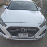 هيونداي سوناتا 2018 وارد امريكي  بدون ايرباك ودواخل  رقم بغداد بأسمي س...