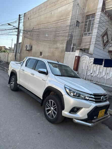 سلام عليكم 
تويوتا بيك اب دبل قمارة 1 طن
2018 كاز 
رقم اربيل 
هايلوكس

مواصفات 
تحكم ستيرن
شاشة وسط
تحكم مري
بصمة 

كير محرك كلة صدر امامي خلفي مكفول كلة جديد
مابيه نقص برغي نظيفة حيل 
بيهة تلث قطع فقط 

السعر 23 ونص بيهة مجال للشراي 
للاستفسار اكثر
***********
