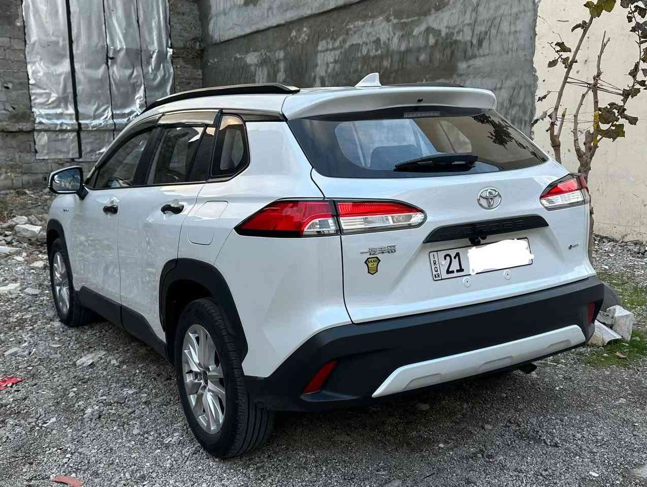 Toyota Corolla cross 2024 فول مواسەفات هایبرێد سڵاید بەسمە ڕادار خەتی جادە 23 هەزار ڕۆشتوە بێ شوخت بێ بۆیاخ بەشەرتی هەموو شتێک بەناوی خۆمەوەیە بایەی 5 گەڵا جوانکاری بۆ کراوە سعری 193 گەڵا کەمێک معامەلە سلێمانی *********** السليمانية, العراق
