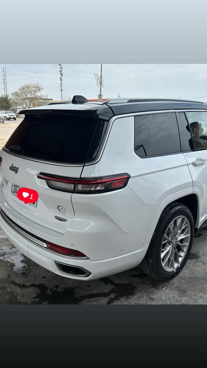 سومت ابيض موديل ٢٣
٧ راكب
بدون حادث
رقم الشاصي / 
‏1C4RJJEG3P8706777
ماشيه 37mi
رقم دهوك جديد وهزه جديده  وباسمي
مكان السياره /بغداد 
السعر/٣٨٠وبي مجال قليل 
للتواصل /***********
