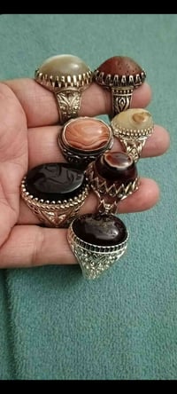 خواتم • روديوم • أحجار طبيعية